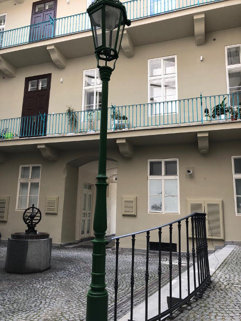 Historická fasáda Praha 1 - Anenská
