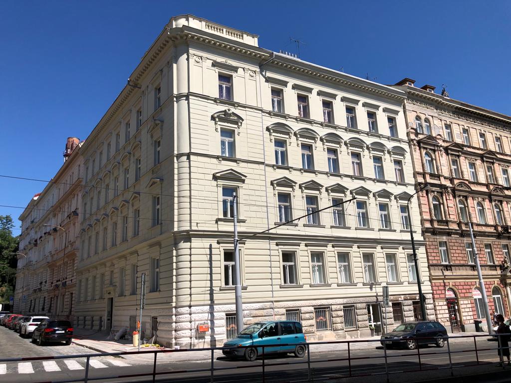 Historická fasáda Praha 1 - Albertov