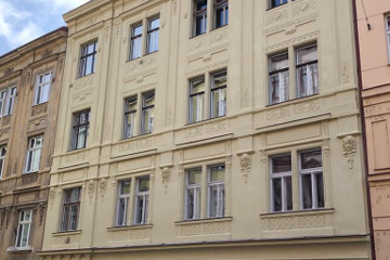 Historická fasáda Karlovy Vary